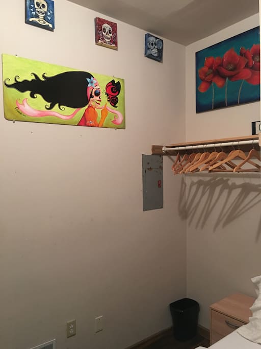 All art by local Mexican American artists who love here in Pilsen.