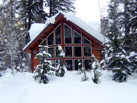 Log Home at Lost River & Methow Rivers Confluence