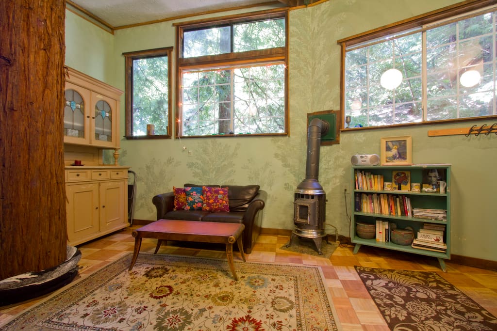 Redwood Treehouse Santa Cruz Mtns. Treehouses for Rent in Watsonville