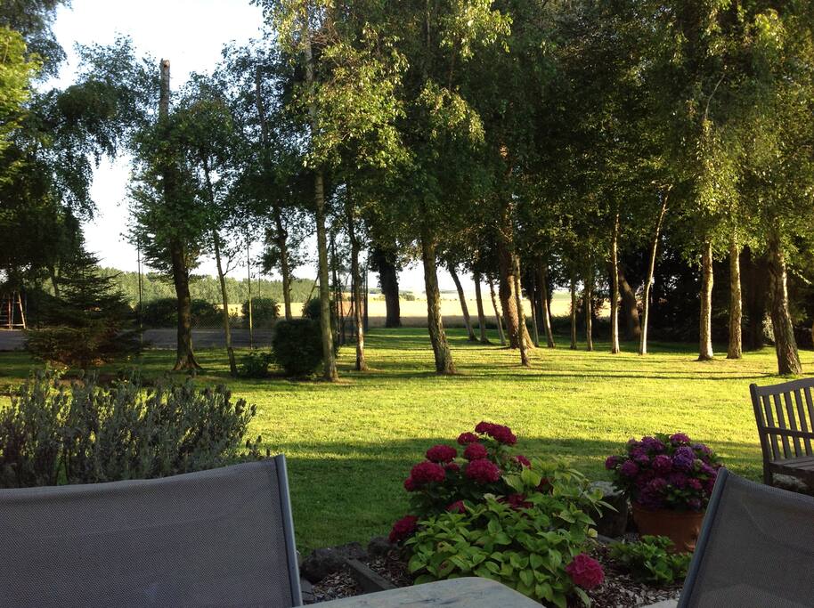 Vue de la terrasse