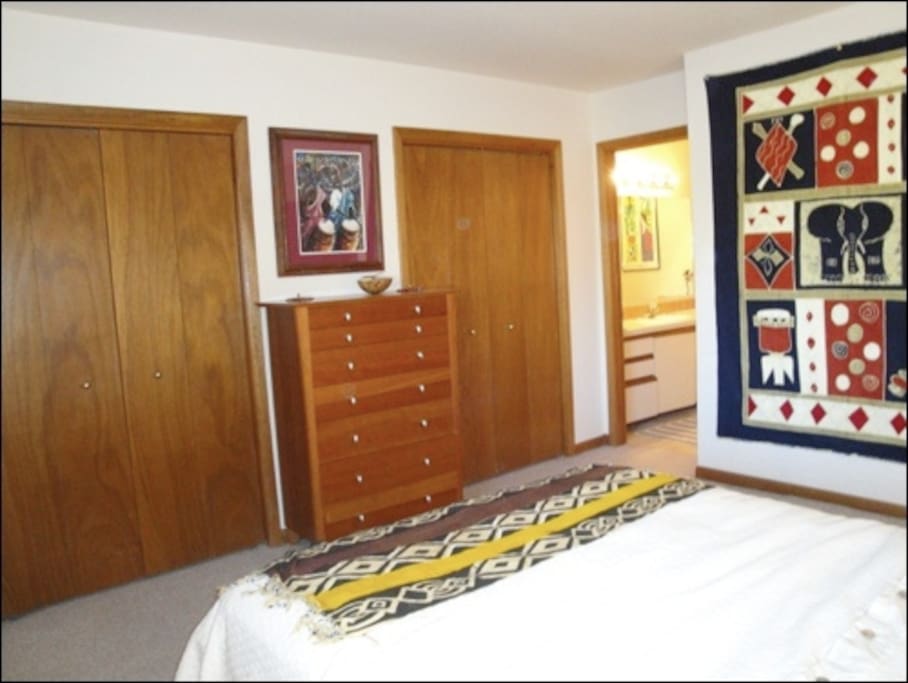 Master + bathroom