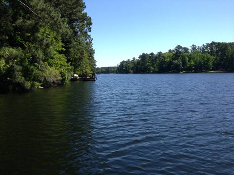Lake House Retreat-boats, swim, firepit & hammocks