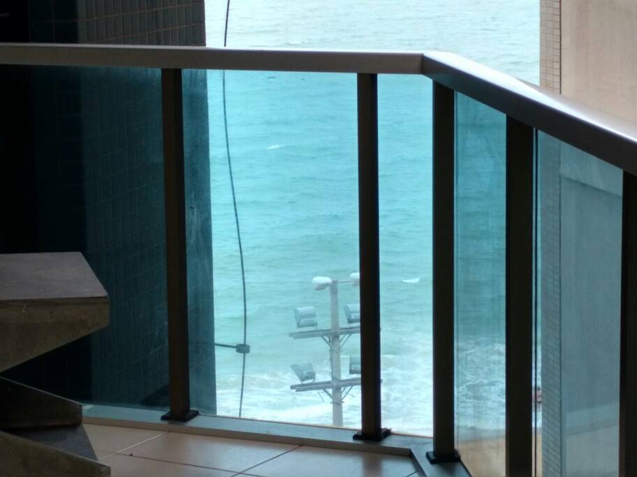 VISTA DA VARANDA DO APARTAMENTO