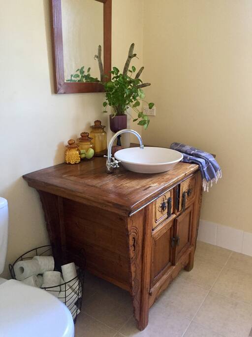 Private bathroom with shower