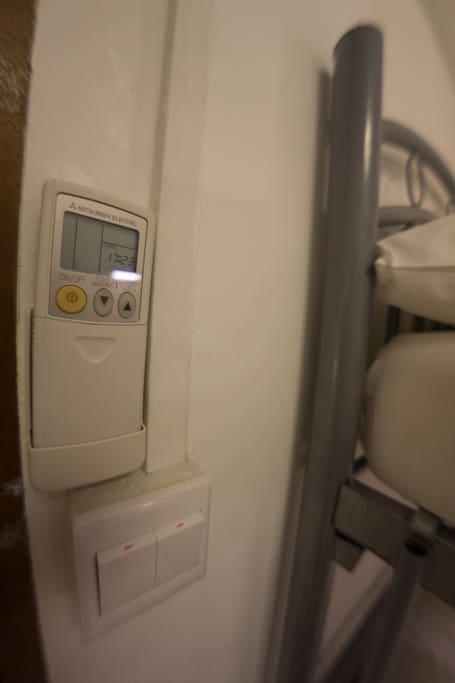 Air conditioned rooms