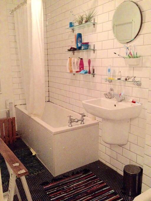 Upstairs toilet and shower