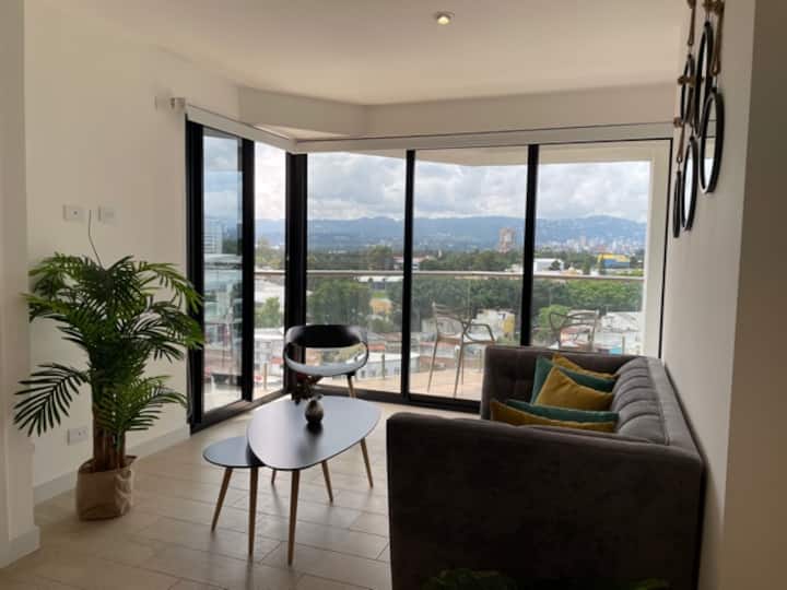 Acogedor Apartamento En Zona 4 - Guatemala