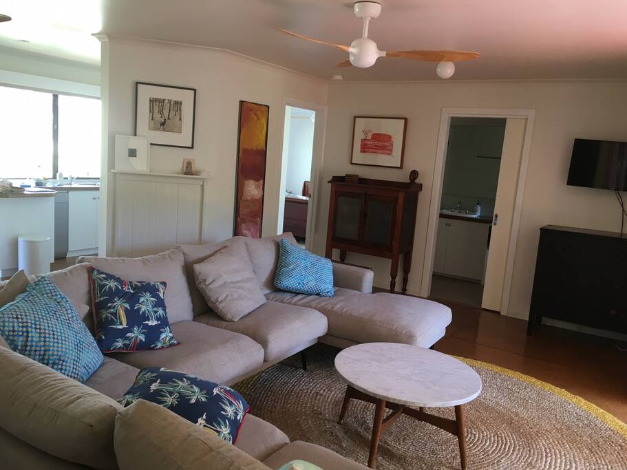 Light filled lounge