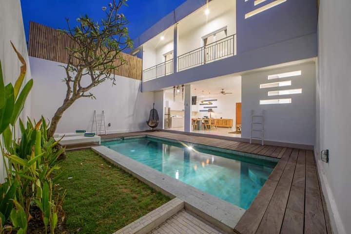 18min Lopen Naar Seminyak Beach, 3bdr Villa4 - Kuta