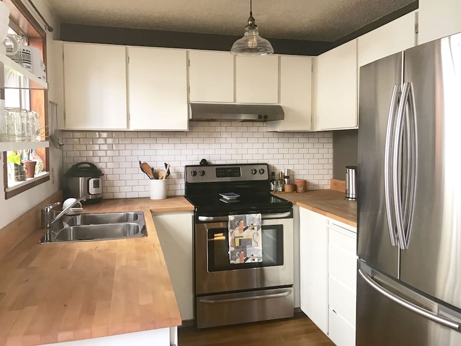 Fully equipped kitchen