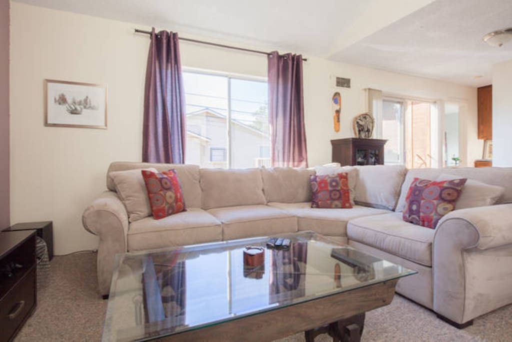 Huge, comfortable L-Shaped couch