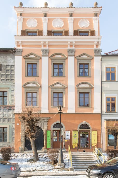 You will be renting the first and second floors of this magnificent renaissance building.