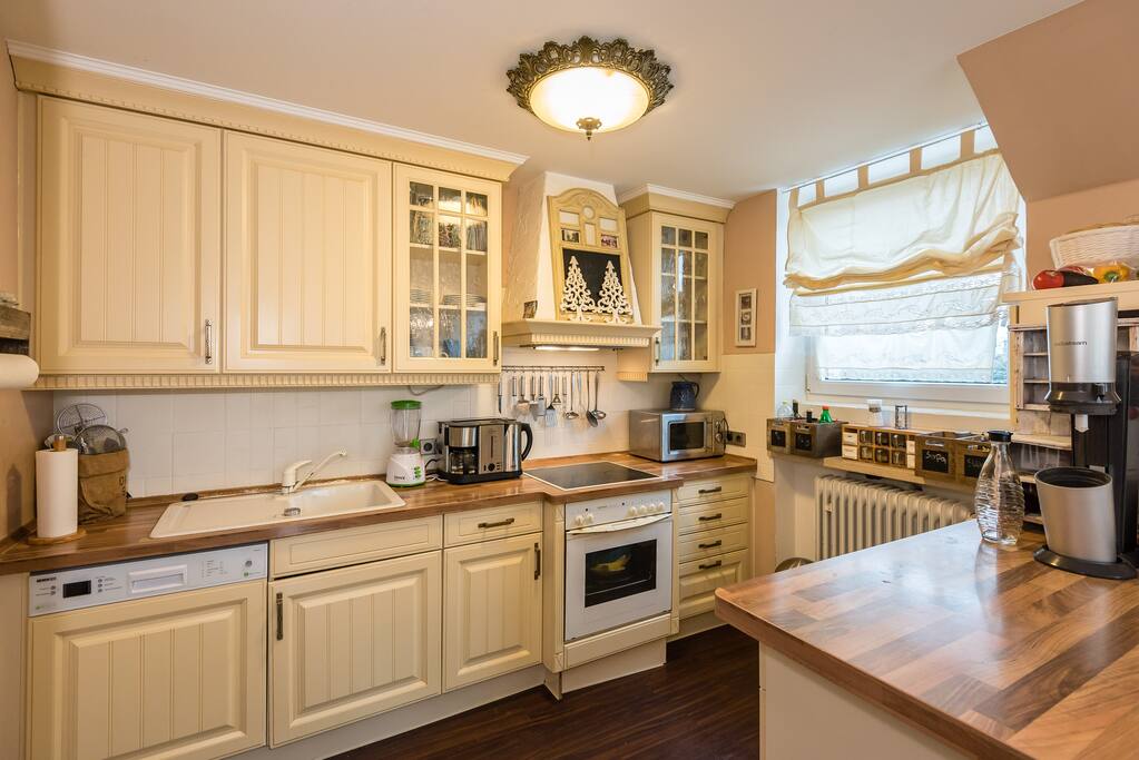 Voll ausgestattete Küche
Fully equipped kitchen
