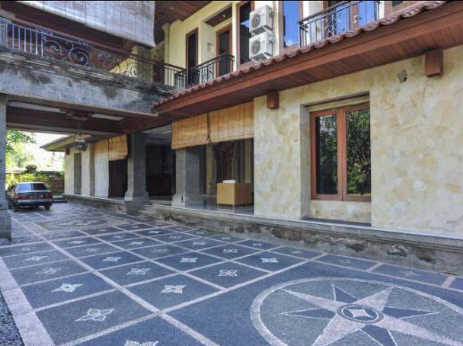 Main Driveway & Parking