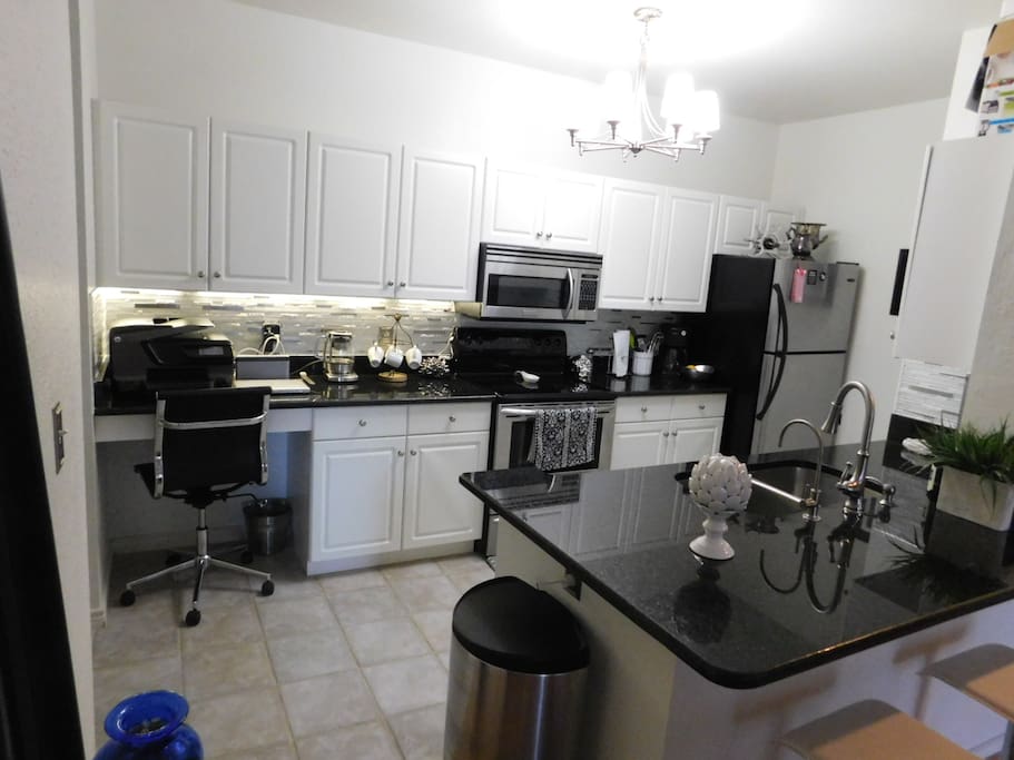 Printer, wifi, office supplies available!