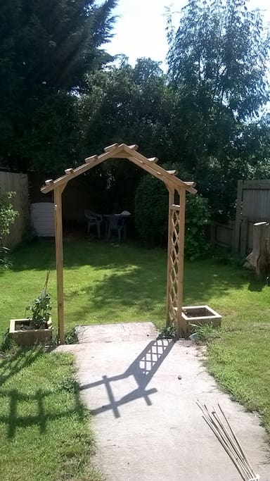 Peaceful back garden