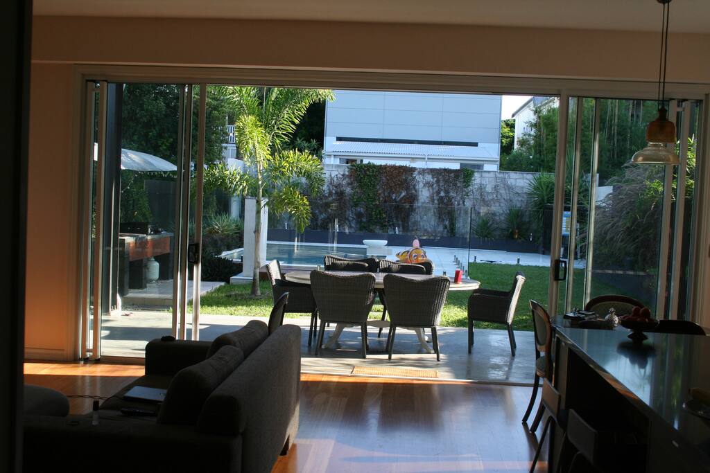 alfresco/kitchen /main living area