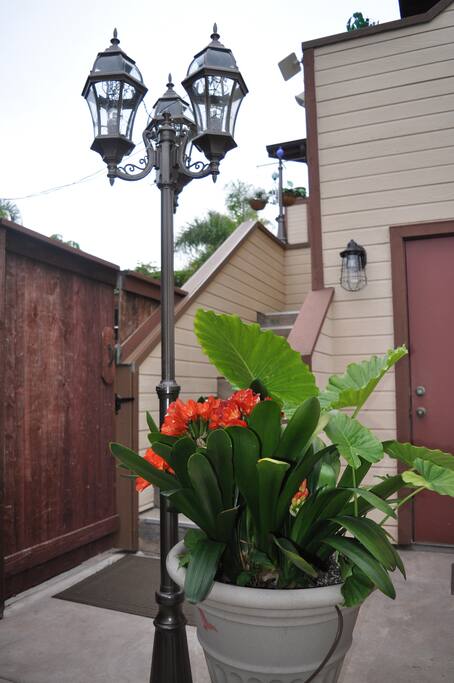 Private entrance