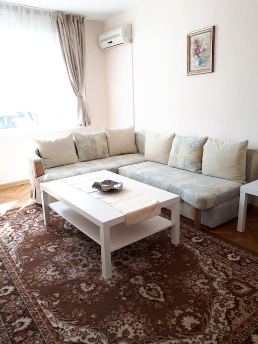 Living room/sofa bed for 2 persons