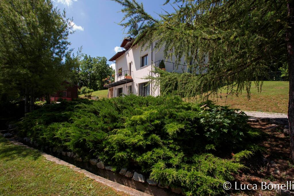 Vista dal giardino-House's view