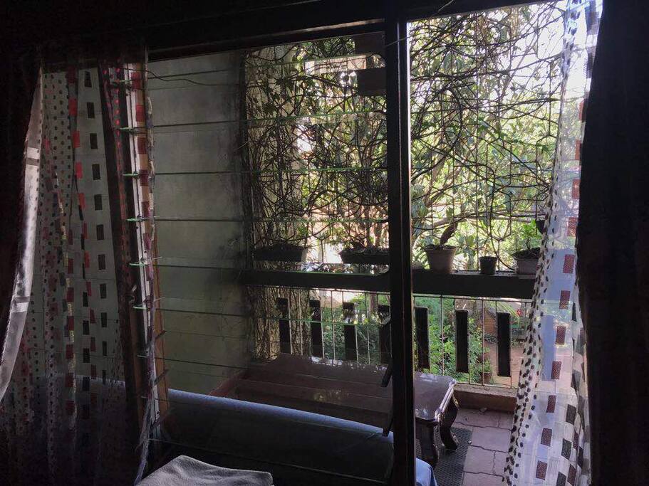 Master bedroom balcony