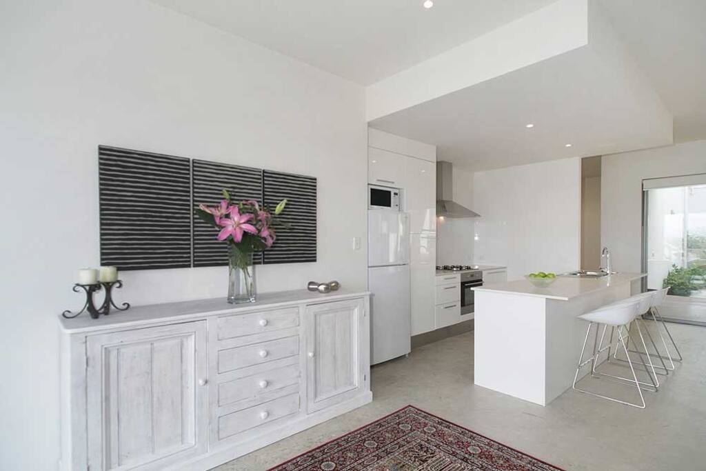 Fully equipped kitchen