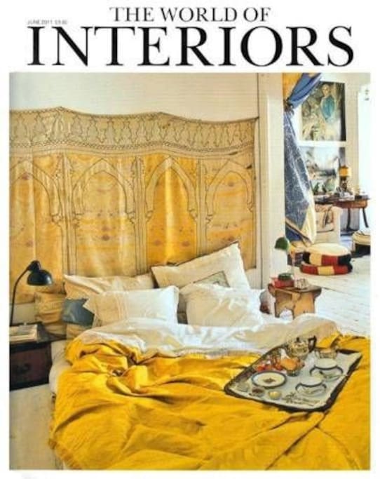 Our place at the cover of "The World of Interiors" june 2011