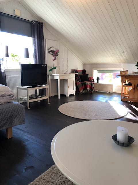 Top performing Airbnb: Small loft apartment in Dalarna's Switzerland in Falun