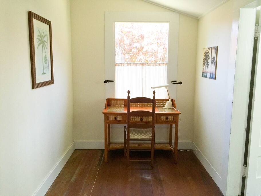 Quiet writing nook