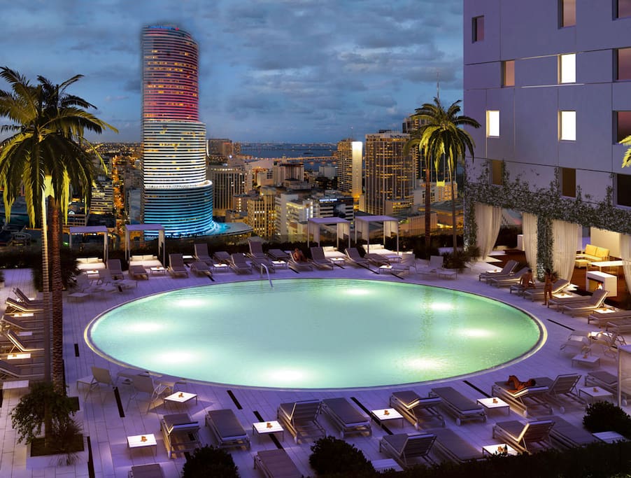 Main resort style pool.