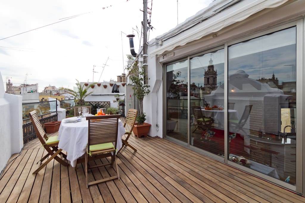 Relax yourself in the terrace at any time