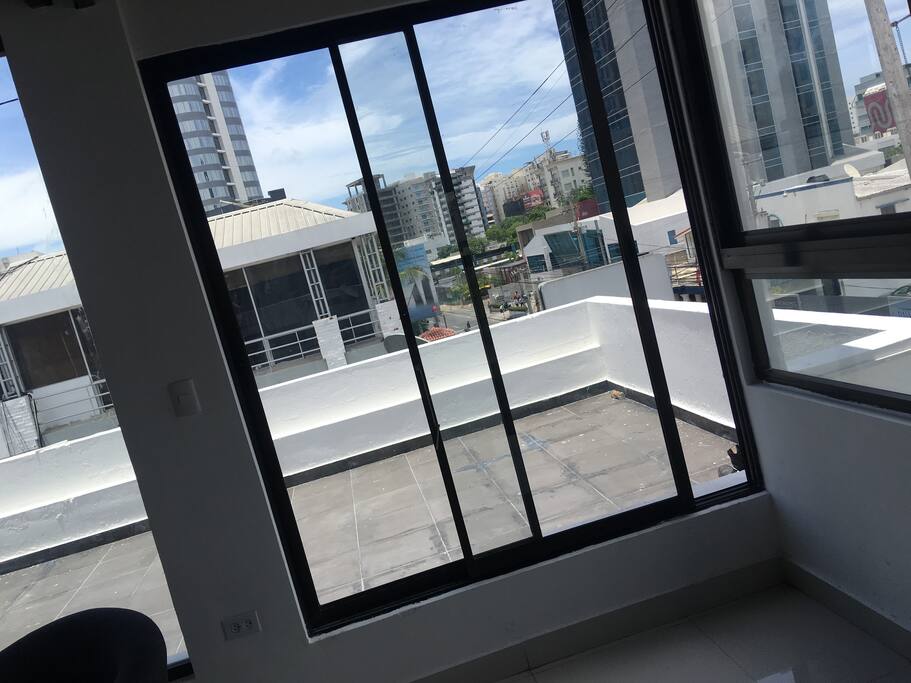 Huge balcony to take some air