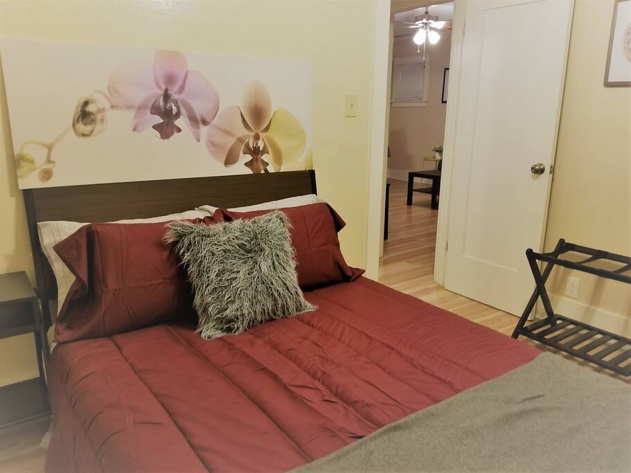 Full size Bed in Bedroom 1