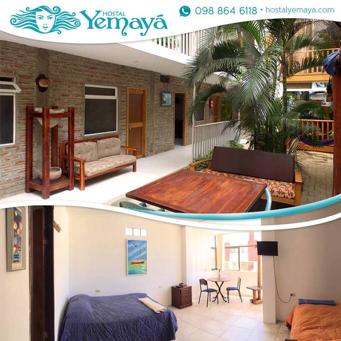 Comfy and spacious for our dear guests. Live the adventure to the fullest at Yemayá Hostal Puerto López, Manabí.