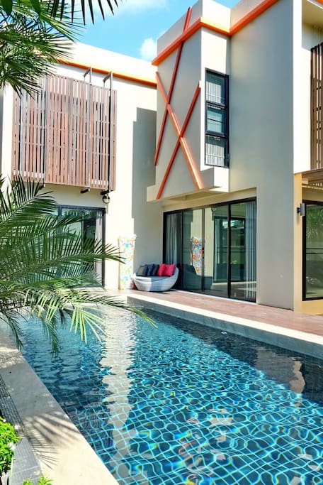 9 meter X 4 meter private salt water pool