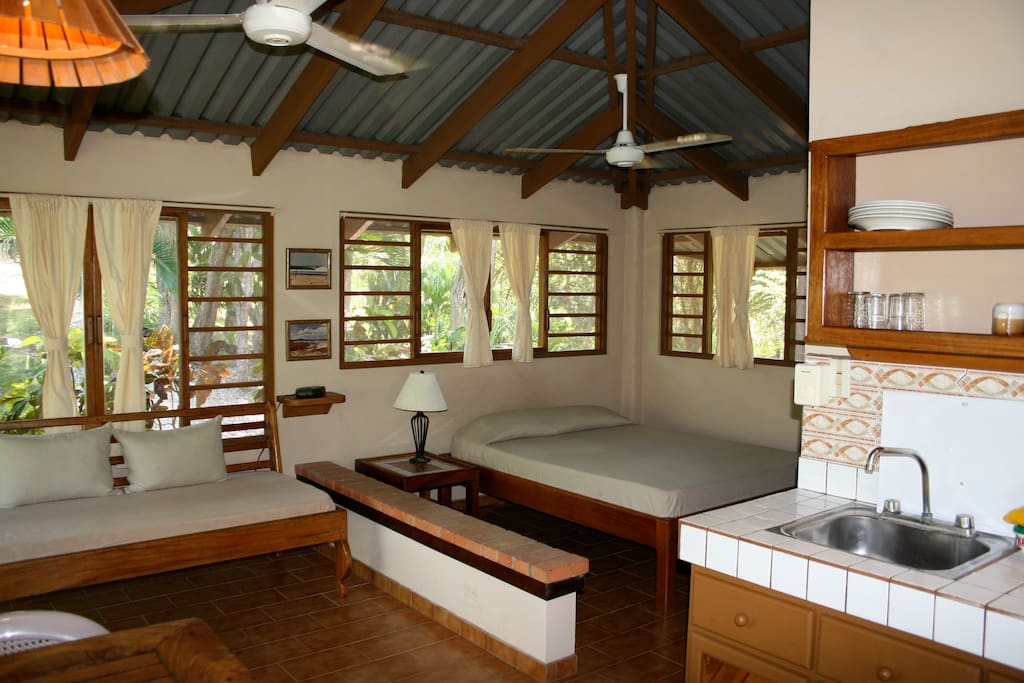 CASITA LINDA VISTA PLAYA GRANDE, PEACEFULPRIVATE Cabins for Rent in