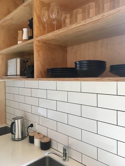 Well stocked kitchen