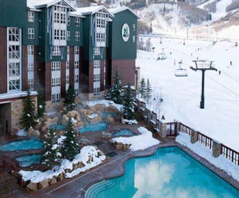 Park City Marriott- ski in and ski out