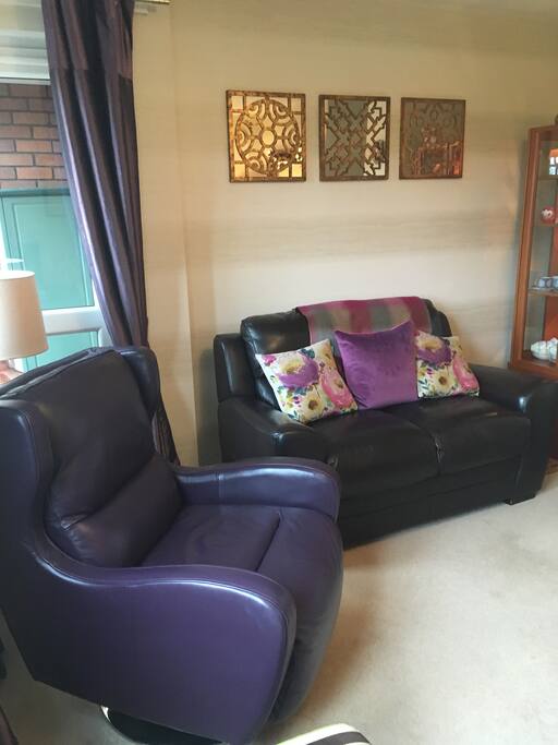 Lounge for guests to relax in and watch TV.