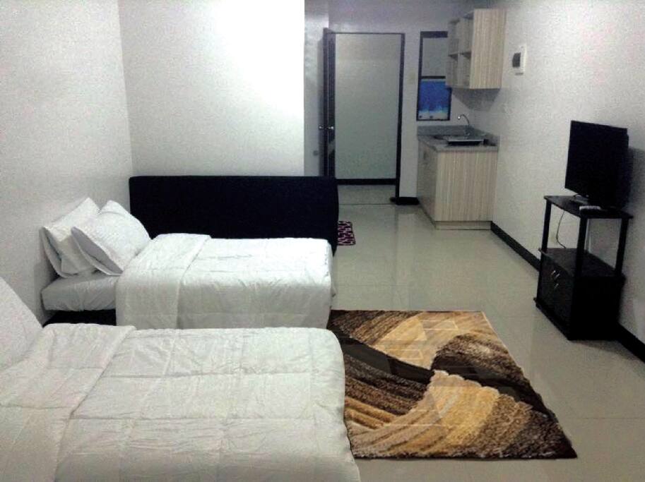 Brand new well ventilated condo unit