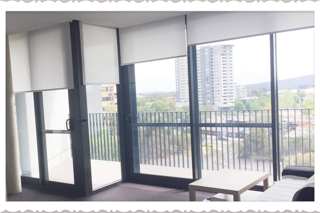 Living room with great view