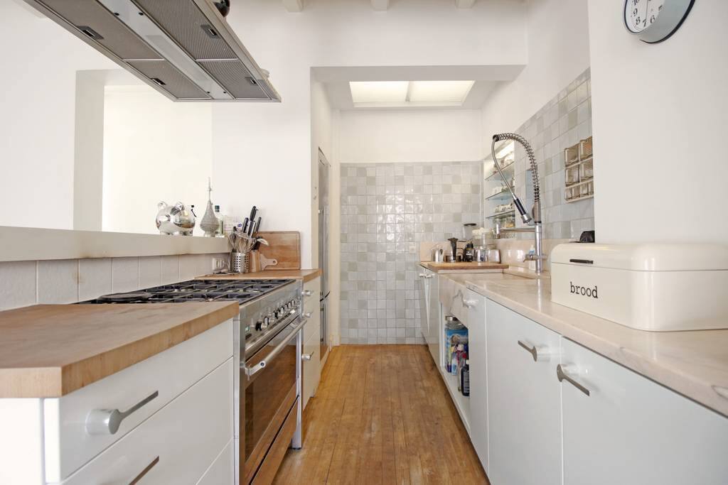Cook delicious meals at this modern kitchen