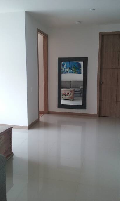 Pasillo habitaciones