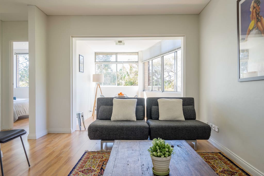 Living room view
