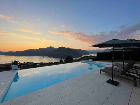Luxury villa with private infinity pool