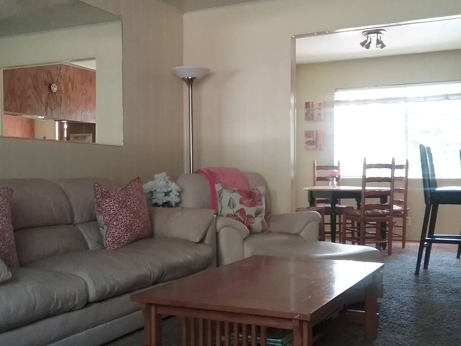 Different angle on the living room