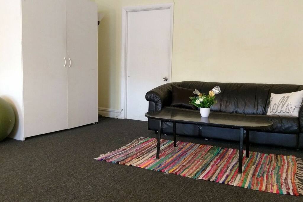 bedroom (yes, it's that big)