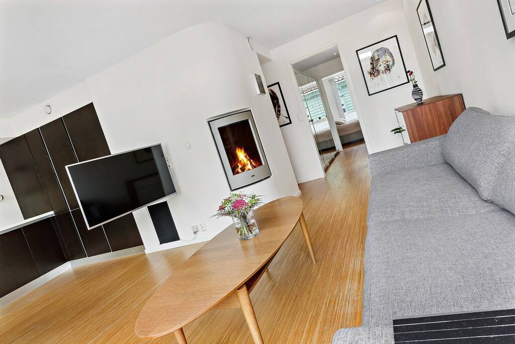 Leiligheten er 50 kvadrat.