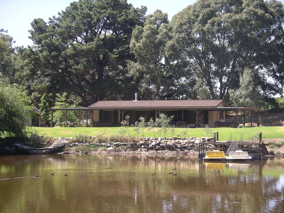 Guests staying at the property have exclusive use of the pedal boats.