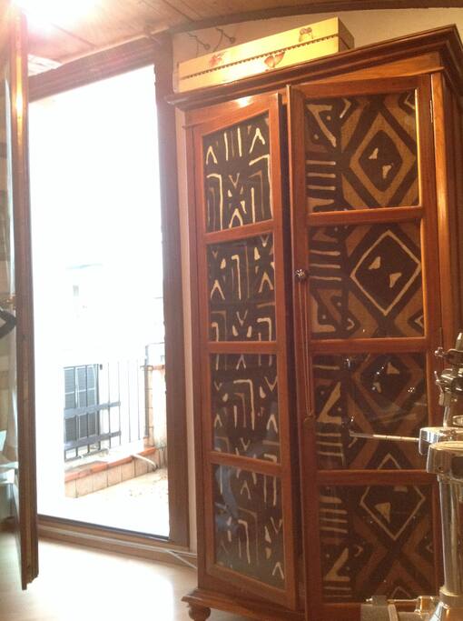 Wardrobe and private Terrace